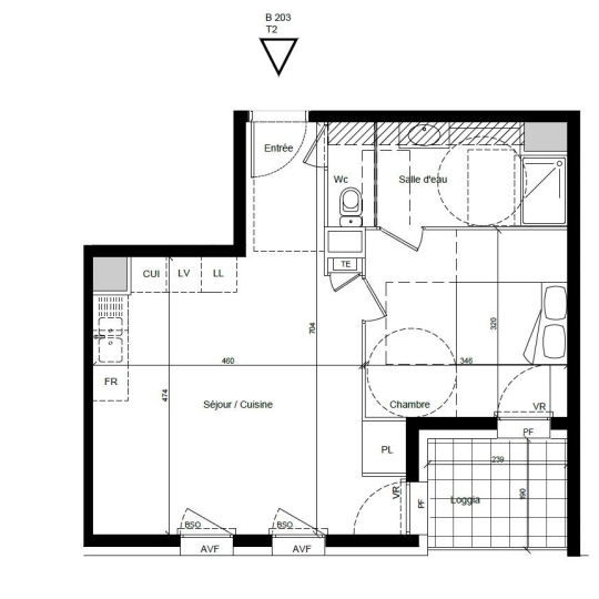  LOGI-C : Appartement | VILLEURBANNE (69100) | 40 m2 | 973 € 