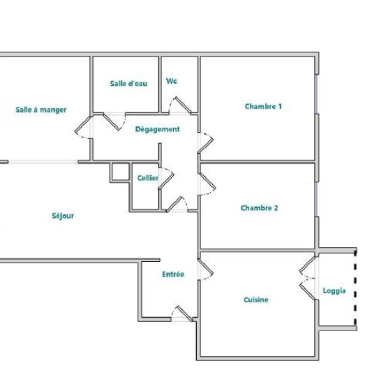  LOGI-C : Appartement | VENISSIEUX (69200) | 66 m2 | 125 000 € 