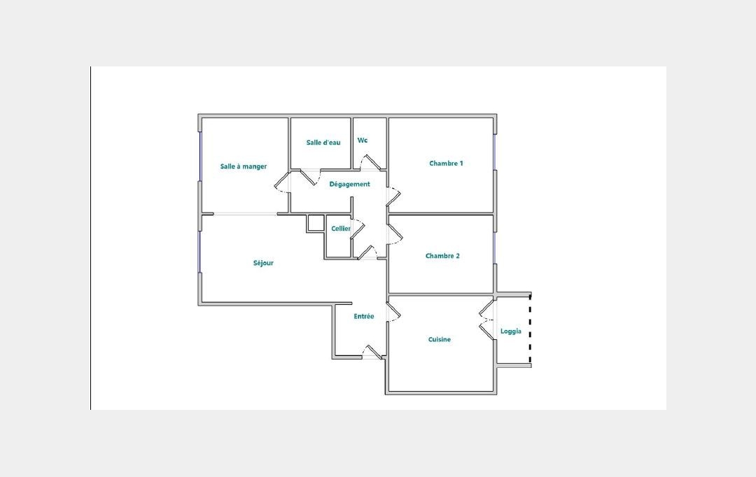 LOGI-C : Appartement | VENISSIEUX (69200) | 66 m2 | 125 000 € 