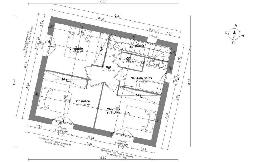 LOGI-C : Maison / Villa | CHASSIEU (69680) | 92 m2 | 383 125 € 