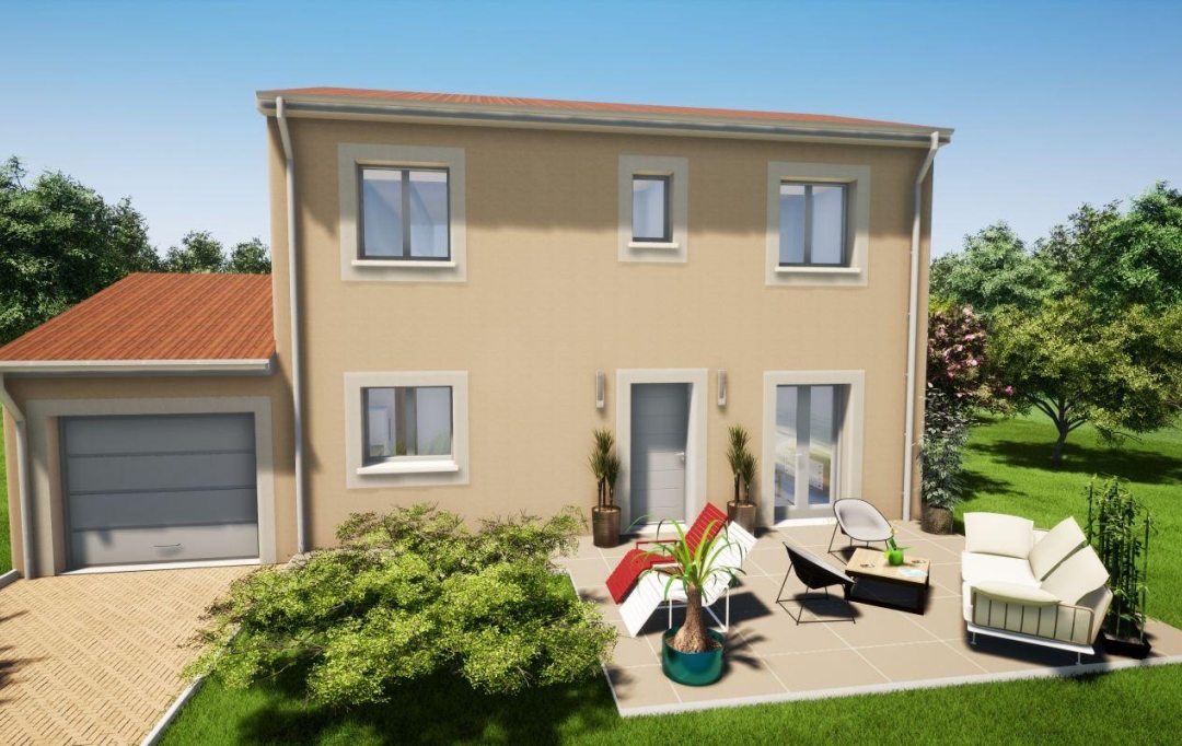 LOGI-C filiale du Groupe ESR PROM-S : Maison / Villa | SAINT-DIDIER-SUR-CHALARONNE (01140) | 90 m2 | 219 488 € 