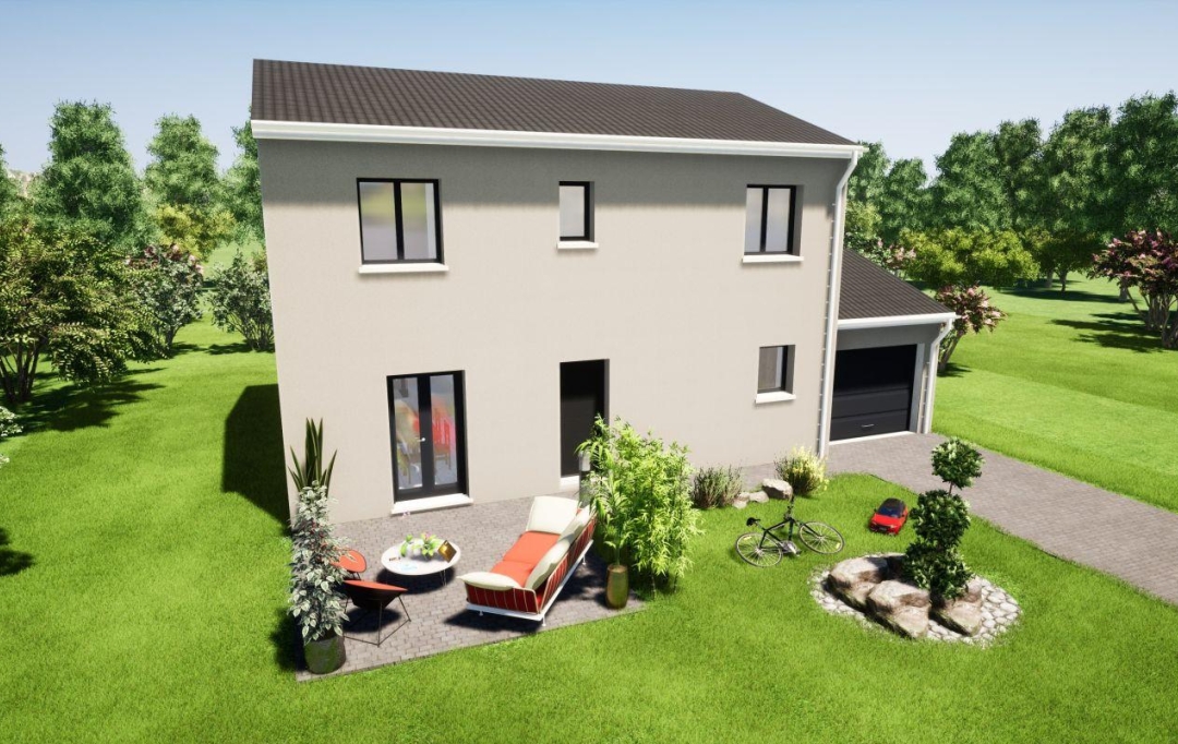 LOGI-C filiale du Groupe ESR PROM-S : Maison / Villa | SAINT-DIDIER-SUR-CHALARONNE (01140) | 90 m2 | 219 488 € 