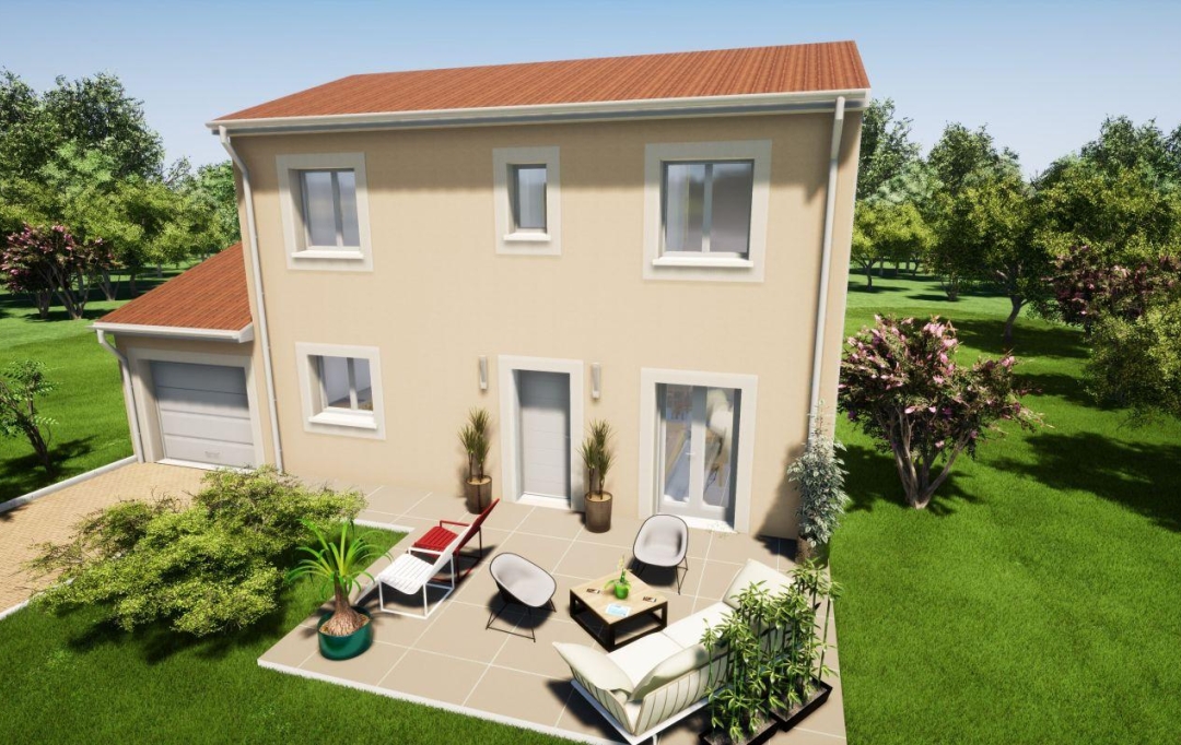 LOGI-C filiale du Groupe ESR PROM-S : Maison / Villa | AUBERIVES-SUR-VAREZE (38550) | 90 m2 | 199 800 € 