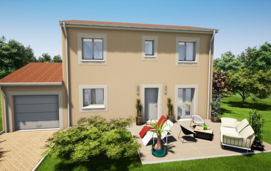 LOGI-C filiale du Groupe ESR PROM-S : Maison / Villa | BRESSOLLES (01360) | 90 m2 | 265 300 € 